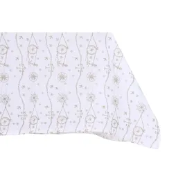 Laudlina ja salvrätikud DKD Home Decor 150 x 150 x 0,5 cm Sinine Pruun Valge (2 Ühikut)