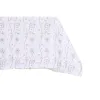 Tablecloth and napkins DKD Home Decor 150 x 150 x 0,5 cm Blue Brown White (2 Units)