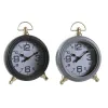 Настольные часы DKD Home Decor Чёрный Серый Позолоченный традиционный (2 штук)