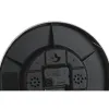 Настенное часы DKD Home Decor Белый Чёрный Позолоченный Алюминий Ø 25 cm 25 x 4 x 25 cm (2 штук)