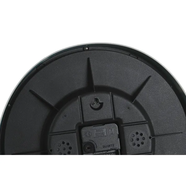 Seinäkello DKD Home Decor Valkoinen Turkoosi Terrakotta PVC Kaupunki 30 x 4,3 x 30 cm (3 osaa)