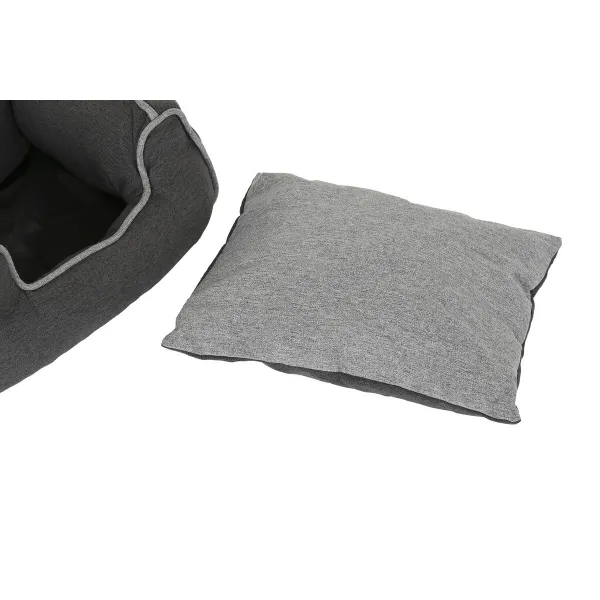 Mājdzīvnieku gulta DKD Home Decor Zils Brūns Pelēks 72 x 61 x 34 cm