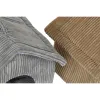 Gyvūnų lova DKD Home Decor 40 x 33 x 38 cm 48 x 37 x 40 cm Pilka Kupranugaris Aliuminis 2 vnt.