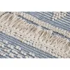 Carpet DKD Home Decor 180 x 120 x 2 cm Blue Cotton White Boho