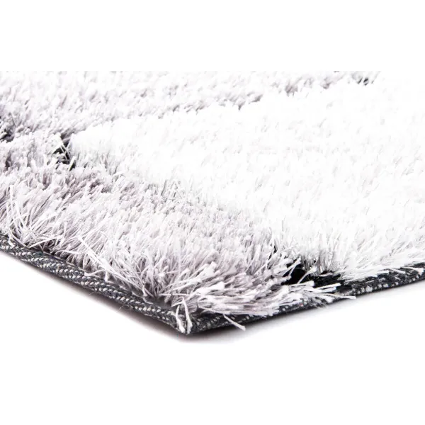 Kilimas DKD Home Decor Juoda Poliesteris Balta Rėmeliai 120 x 180 x 2 cm