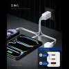 Spigen Essential EE673EU GaN Pro - Wall Charger 2x USB-C + USB-A 67W (White)