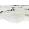 Carpet DKD Home Decor 120 x 180 x 5 cm Polyester White Rhombus