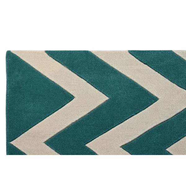 Paklājs DKD Home Decor Poliesters Līkloču līnija Daudzkrāsains 120 x 180 x 2 cm