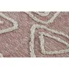 Matto DKD Home Decor Pinkki Terrakotta Valkoinen Hapsu Kaupunki (120 x 180 x 1 cm)