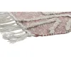 Matto DKD Home Decor Pinkki Terrakotta Valkoinen Hapsu Kaupunki (120 x 180 x 1 cm)