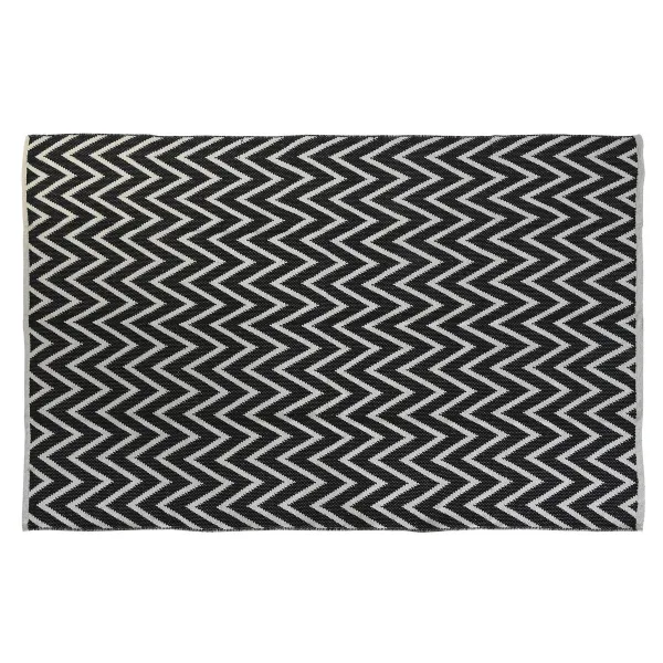 Paklājs DKD Home Decor Līkloču līnija Daudzkrāsains Urbāns (120 x 180 x 1 cm)