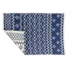 Kilimas DKD Home Decor Mėlyna Balta Arabas (120 x 180 x 1 cm)