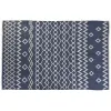 Ковер DKD Home Decor Синий полиэстер Араб 160 x 230 x 1 cm
