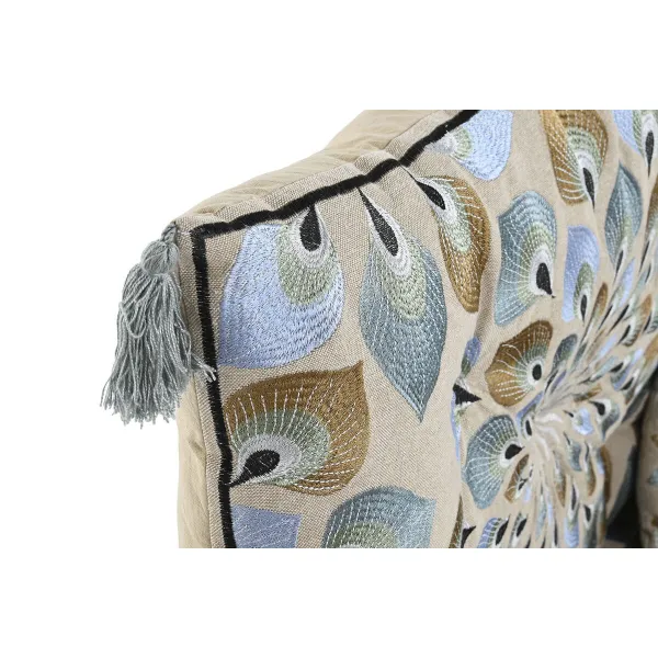 Dārza dīvāns DKD Home Decor Zils Bēšs 155 x 76 x 65 cm 150 x 76 x 20 cm