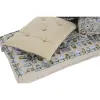 Sodo sofa DKD Home Decor Mėlyna Rusvai gelsva 155 x 76 x 65 cm 150 x 76 x 20 cm
