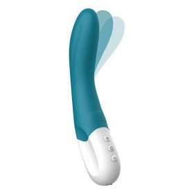 G-Spot Vibrator Liebe Bend It Dark blue Azul Océano 30 x 40 cm