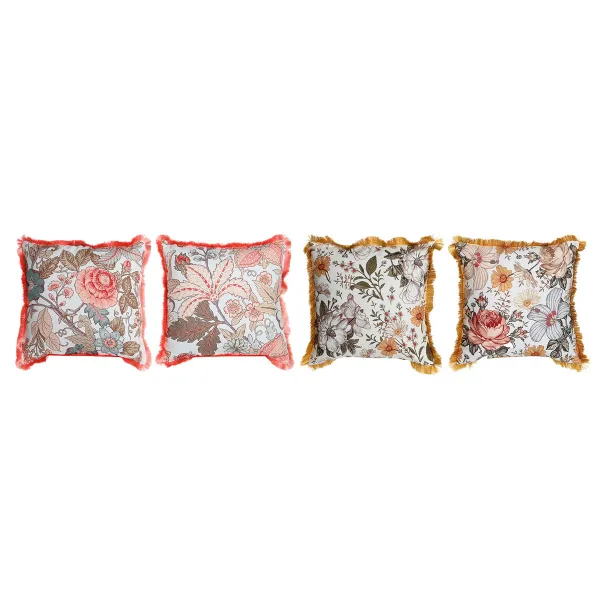 Pagalvėlė DKD Home Decor Kutai 45 x 15 x 45 cm (4 vnt.)
