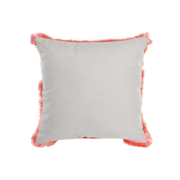 Cushion DKD Home Decor Fringe 45 x 15 x 45 cm (4 Units)
