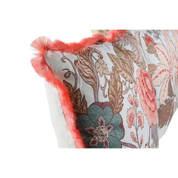 Cushion DKD Home Decor Fringe 45 x 15 x 45 cm (4 Units)