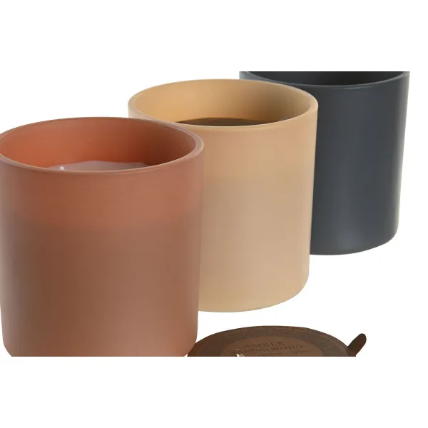 Ароматизированная свеча DKD Home Decor Тропический 270 g (3 штук)