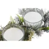 Вуаль DKD Home Decor Позолоченный Серебристый Рождество 21,5 x 21,5 x 8,5 cm (2 штук)