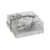 Вуаль DKD Home Decor Белый Рождество 15 x 15 x 5.5 cm 13 x 13 x 5,5 cm