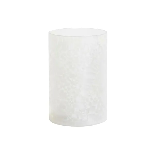 Apgaismojošs dekors DKD Home Decor Balts 10 x 10 x 15 cm