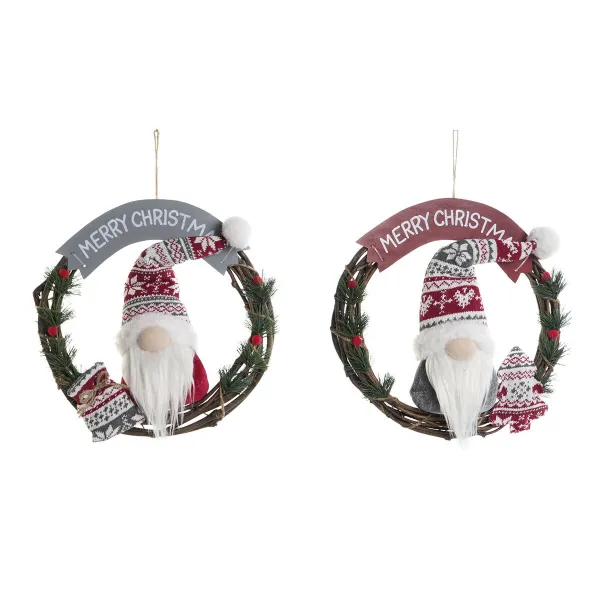 Подвесной декор DKD Home Decor Разноцветный 35 x 9 x 35 cm (2 штук)