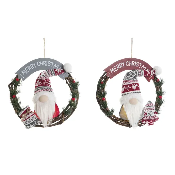 Подвесной декор DKD Home Decor Разноцветный 35 x 9 x 35 cm (2 штук)