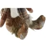 Ziemassvētku Nieciņš DKD Home Decor Brūns Ziemeļbrieži 14 x 12 x 35 cm (2 gb.)