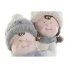 Joulukuusenpallo DKD Home Decor Monivärinen Pojat 18,5 x 22 x 51 cm (2 osaa)