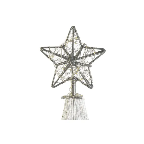 Новогодняя ёлка DKD Home Decor Серебристый Металл 25 x 25 x 60 cm
