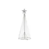 Новогодняя ёлка DKD Home Decor Серебристый Металл 25 x 25 x 60 cm