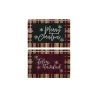 Doormat DKD Home Decor White Brown Red Green PVC Coconut Fibre 60 x 40 x 1,5 cm (2 Units)