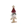 Новогоднее украшение DKD Home Decor Чёрный Красный Дерево 11,5 x 4 x 31 cm