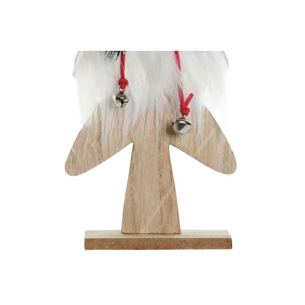 Новогоднее украшение DKD Home Decor Чёрный Красный Дерево 11,5 x 4 x 31 cm