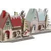Christmas bauble DKD Home Decor Red Light Pink 23,5 x 11 x 20,5 cm (2 Units)
