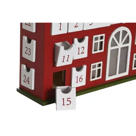 Рождественский календарь DKD Home Decor Деревянный 37,5 x 8,5 x 31 cm (2 штук)