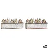 Рождественский календарь DKD Home Decor Деревянный 45 x 11 x 23 cm (2 штук)