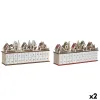 Рождественский календарь DKD Home Decor Деревянный 45 x 11 x 23 cm (2 штук)