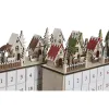 Рождественский календарь DKD Home Decor Деревянный 45 x 11 x 23 cm (2 штук)