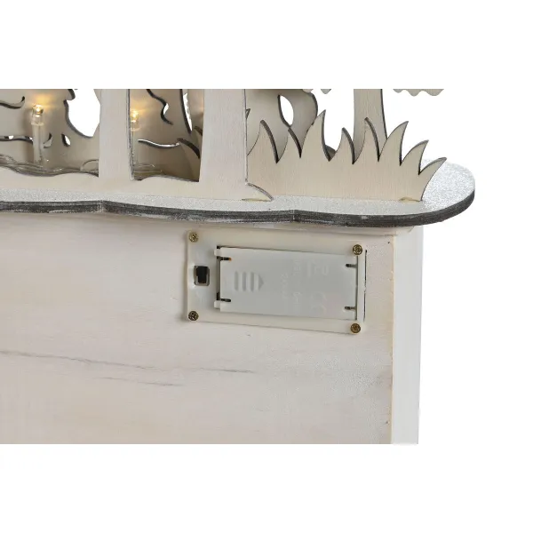 Рождественский календарь DKD Home Decor Деревянный 34 x 8,5 x 36,5 cm (2 штук)