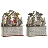 Рождественский календарь DKD Home Decor Деревянный 34 x 8,5 x 36,5 cm (2 штук)