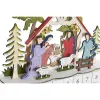 Рождественский календарь DKD Home Decor Деревянный 34 x 8,5 x 36,5 cm (2 штук)