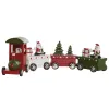 Ziemassvētku Nieciņš DKD Home Decor Sarkans Zaļš 35,5 x 5 x 8,8 cm (2 gb.)