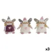 Joulukuusenpallo DKD Home Decor Monivärinen Haltia 13 x 10 x 18 cm (3 osaa)
