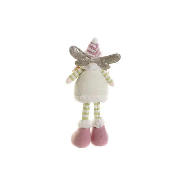 Ziemassvētku Nieciņš DKD Home Decor Daudzkrāsains Elfs 13 x 7 x 35 cm (3 gb.)