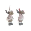 Joulukuusenpallo DKD Home Decor Monivärinen Poro 16,5 x 11,4 x 40,6 cm (2 osaa)