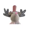Новогоднее украшение DKD Home Decor Разноцветный Северный олень 16,5 x 11,4 x 40,6 cm (2 штук)