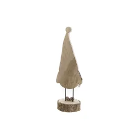 Joulukuusenpallo DKD Home Decor Luonnollinen Vaaleanpunainen Menninkäinen 10 x 8 x 23,5 cm (2 osaa)